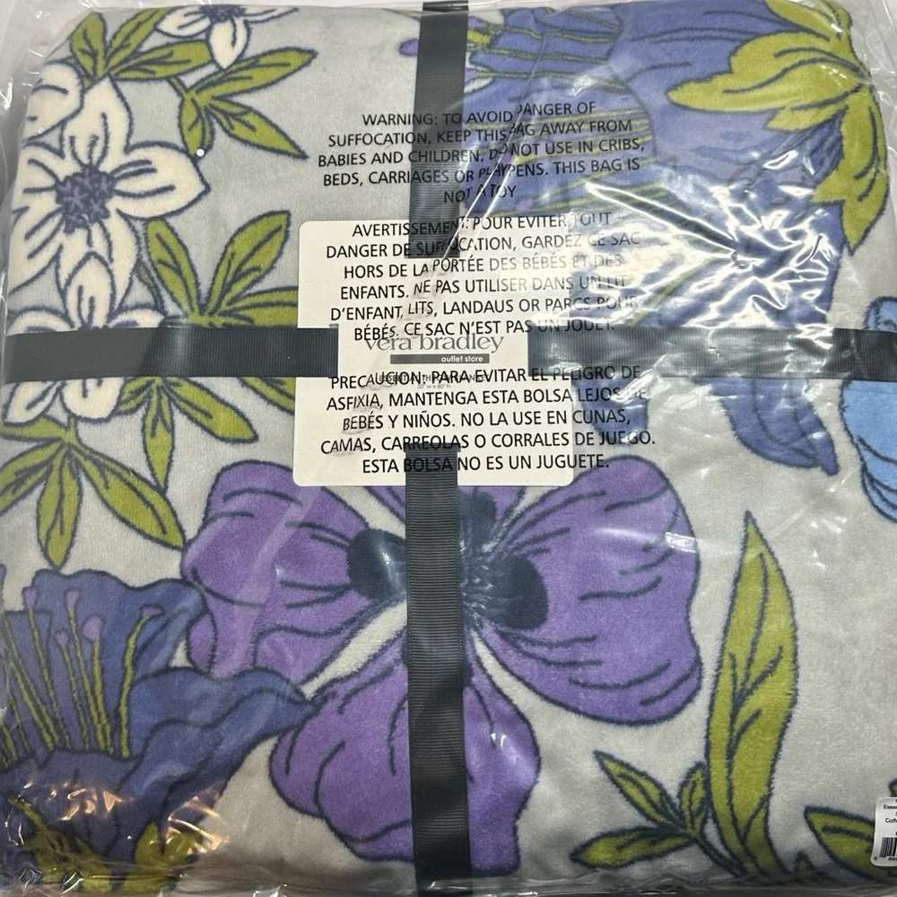 Vera Bradley Fleece Throw Blanket